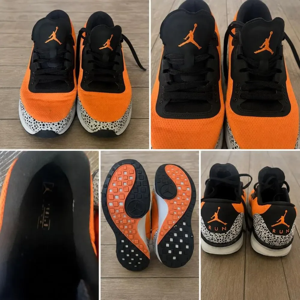 Jordan 3 retro run sneakers US size 8.5
